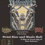 Adamantis – The Daemon’s Strain Album Release Party at Prost Bier and Music Hall, Jewett City, CT July 16, 2022