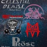 Celestial Demise – Debut Show at Prost Bier and Music Hall, Jewett City, CT, June 18, 2022