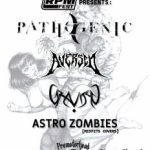 Astro Zombies/Graviton/Aversed/Pathogenic – Pathogenic at The Stone Church, Brattleboro, VT October 29, 2022