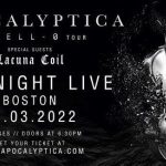 Apocalyptica/Lacuna Coil – CELL-O Tour at Big Night Live, Boston, MA, May 3, 2022
