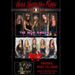 The Iron Maidens – Hell Hath No Fury Tour at The Vault, New Bedford, MA, May 13, 2022
