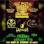 Free Metal Friday at Another Round RVA