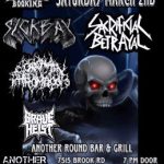 Grave Heist/Coronary Thrombosis/Sickbay/Sacrificial Betrayal – Another Round RVA – Richmond, VA, March 2, 2024